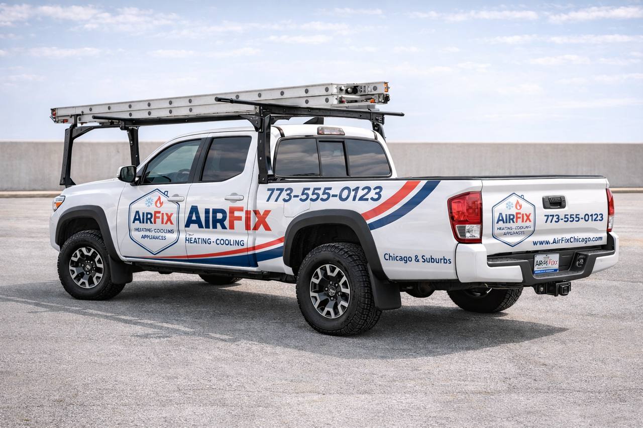 AirFix heating and cooling service work